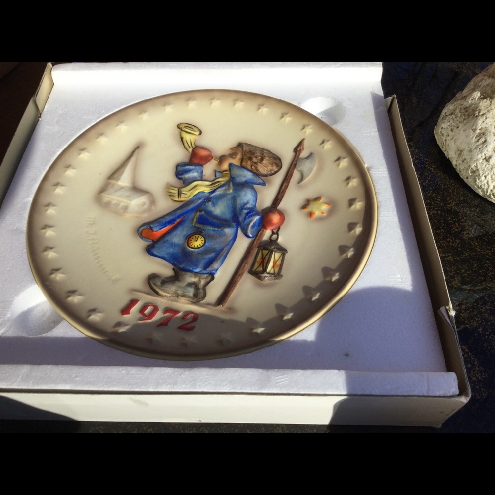 Vintage Hummel Plate 1972 EPLVC Second Annual Rare 7 1/2"